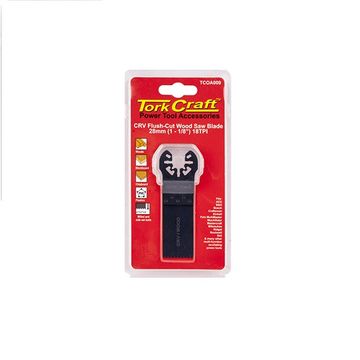 Tork Craft - Quick Change Flush Cut Wood Saw Blade 28mm - 3 Pack