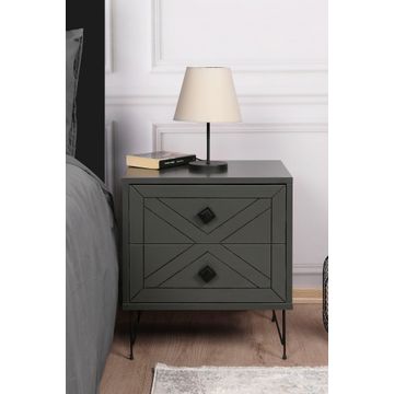 Nightstand Luna - Anthracite