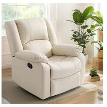 KC Furn-Leather Recliner Sofa