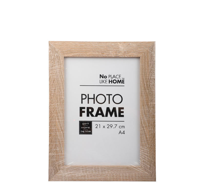 Picture Frame - Home Decor - Certificate - Wooden - Wide Edge - A4 - 5 Pack