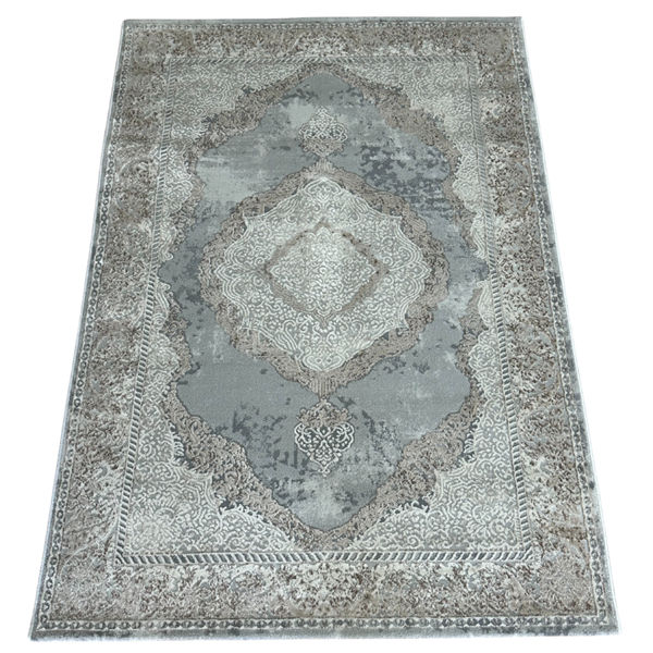 TOPAZ 15662A GREY_CKN Yellow 100x150cm Area Rug