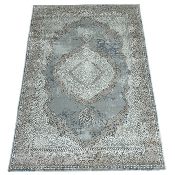 TOPAZ 15662A GREY_CKN Yellow 100x150cm Area Rug