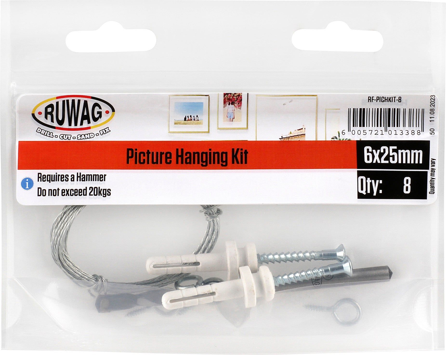 RUWAG Picture Hanging Kit