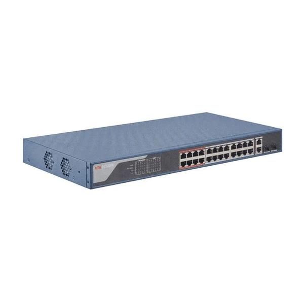 Hikvision 24 Port Fast Ethernet Smart Poe Switch