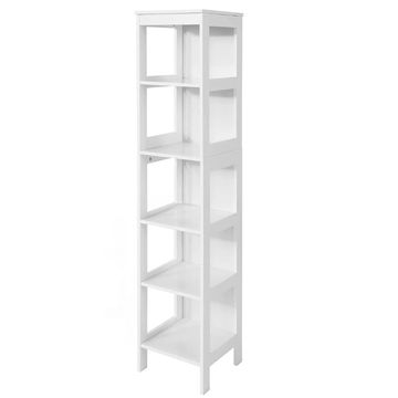 Bragg Harare 5-Tier Bathroom Display Shelf, White