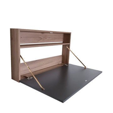 Liverpool Foldaway Desk - Sahara & Storm Grey