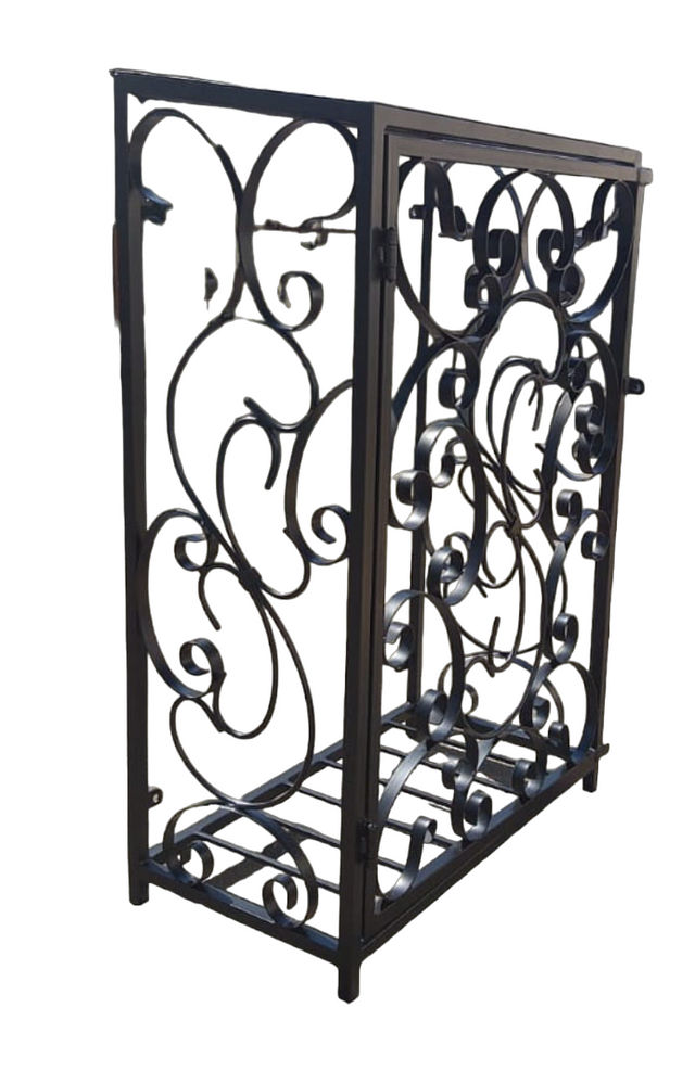 STEEL Gas Cage Double 2 x 19kg -Decorative wrought iron