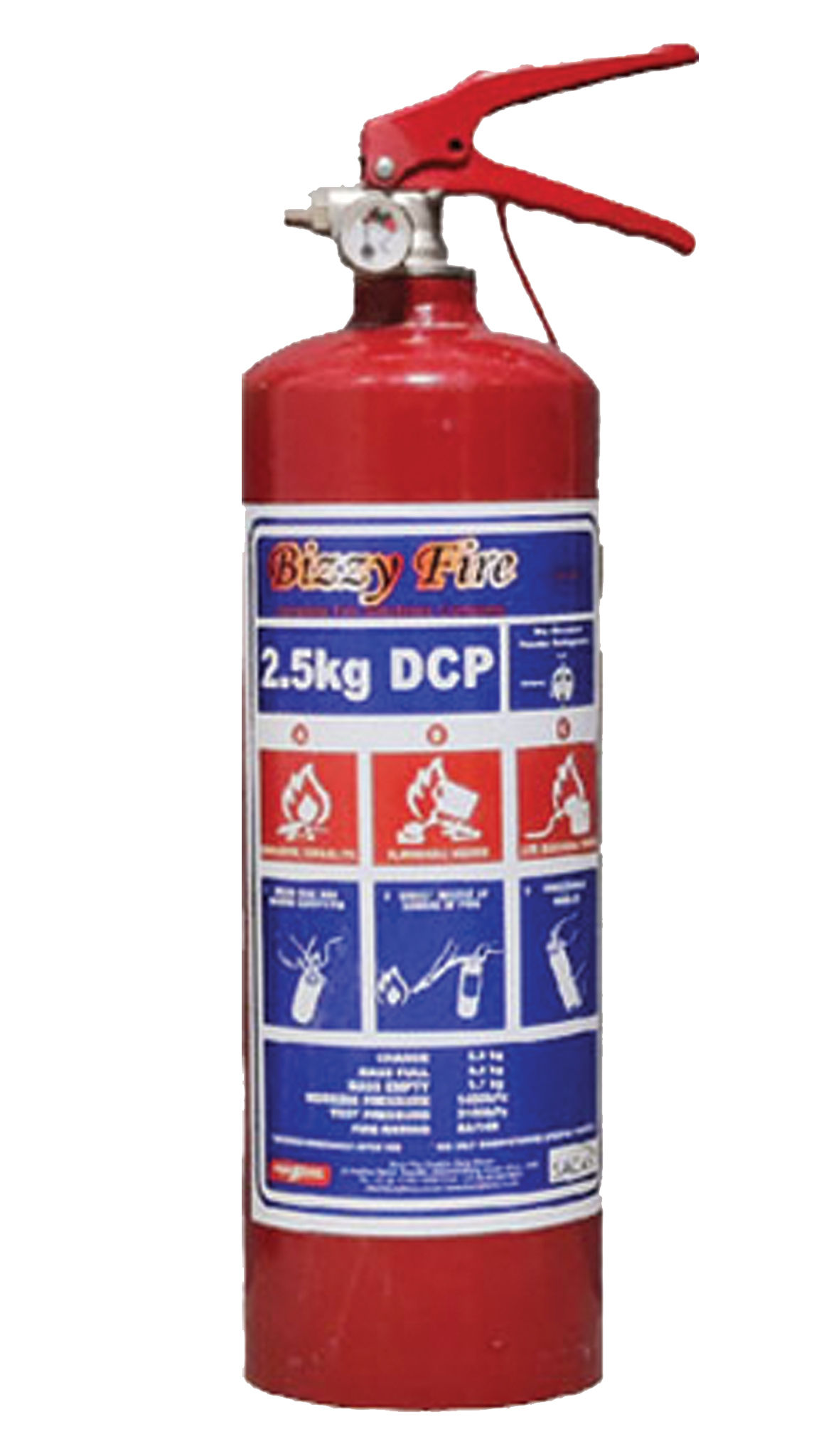 2.5kg DCP Fire Extinguisher