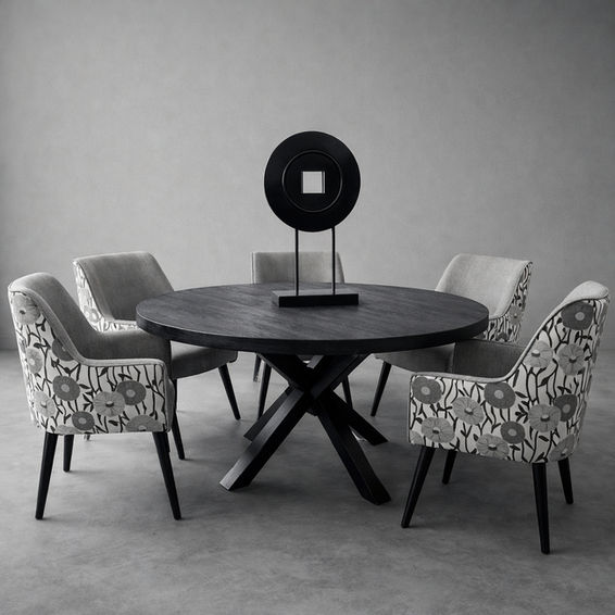 KC FURN-Berkeley 6 Seater Dining Set