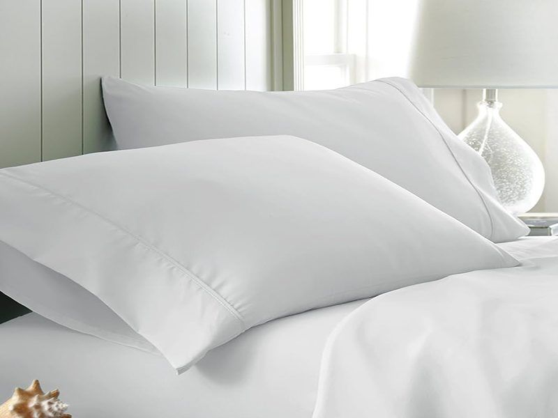Rey's Fine Linen - Premium Collection - Pillow Cover Set-King-Optical White-30 Set