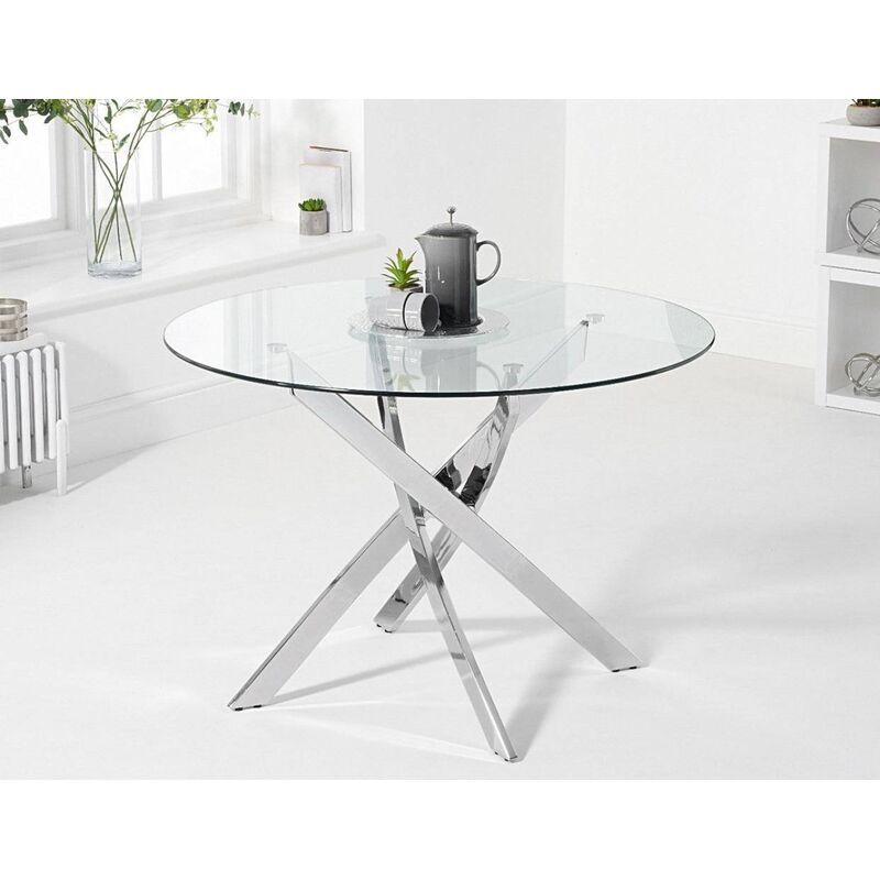 Giselle 140cm 4 seater round dinning table