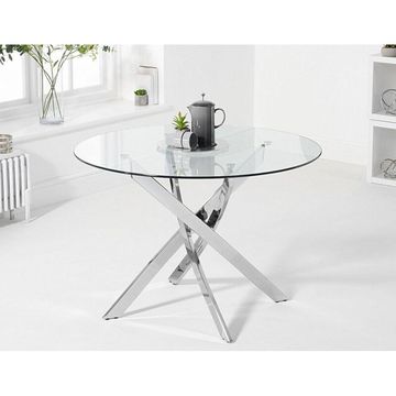 Giselle 140cm 4 seater round dinning table