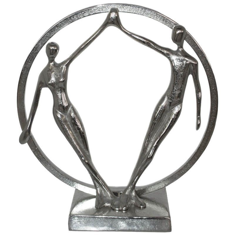 KCW-Dancing Couple in Ring - 33x11x31cm