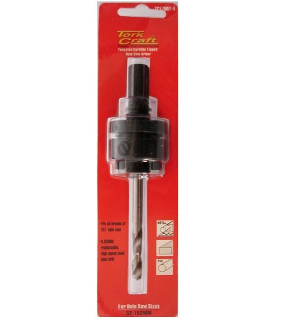 Tork Craft - Mandrel TCt Hole Saw 7/16 32 - 152mm - 2 Pack