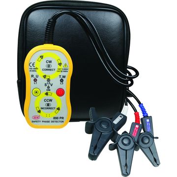 Non Contact Phase Sequence/Open Phase Detector