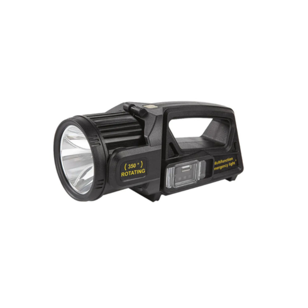 Rechargeable LED Flashlight with Rotating Head