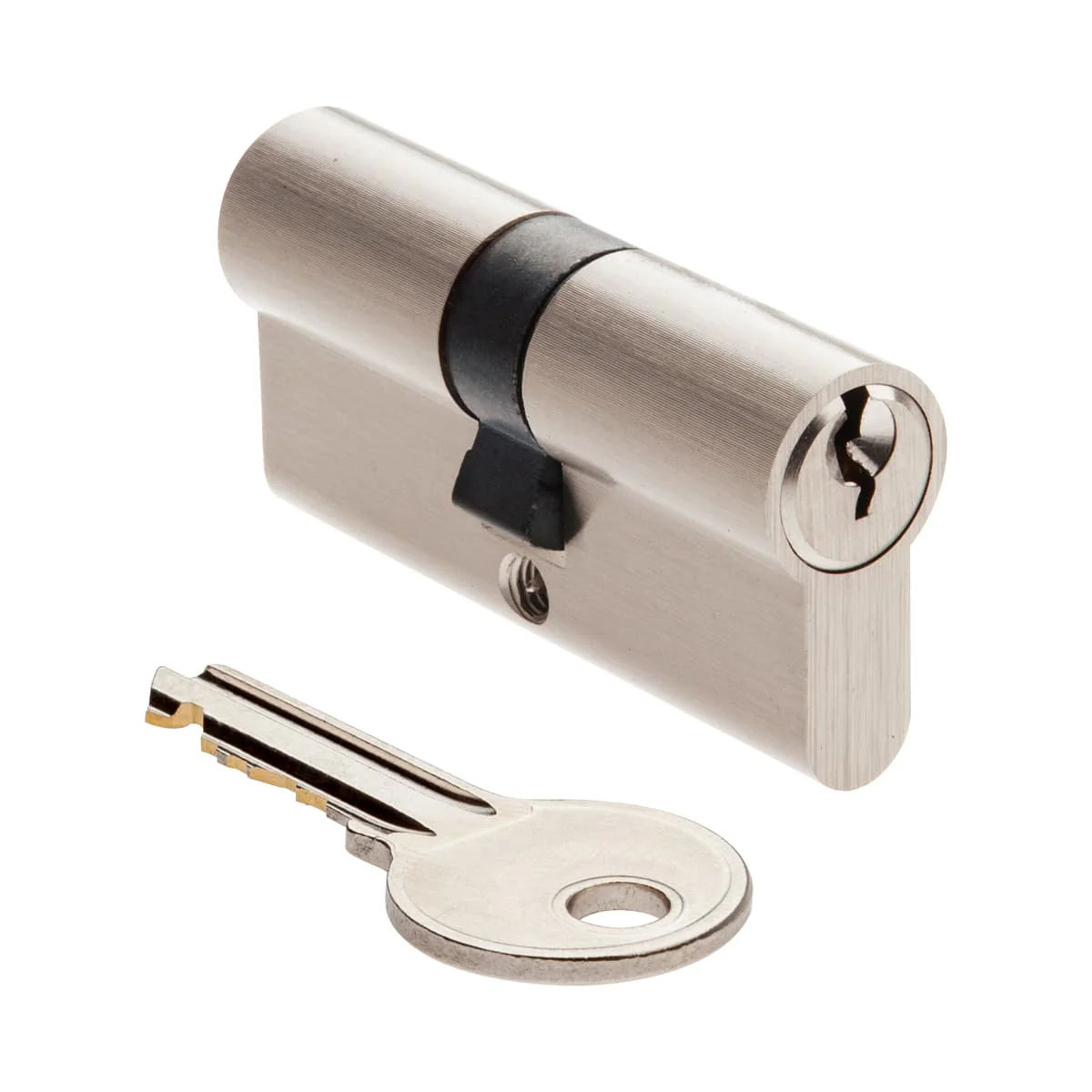 DBLE CYLINDER NICKEL 65mm