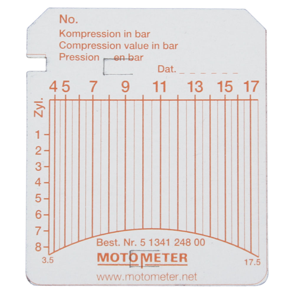 RECORDING CARD for PETROL100/PACK