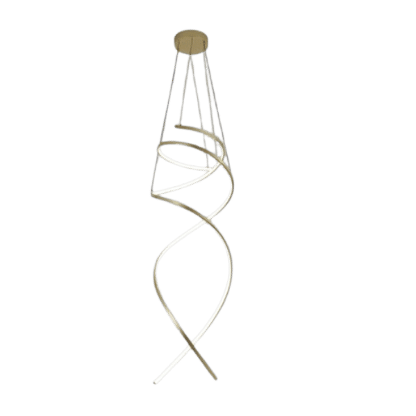 LED Metal and Acrylic Pendant with Remote Control