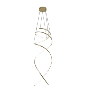 LED Metal and Acrylic Pendant with Remote Control