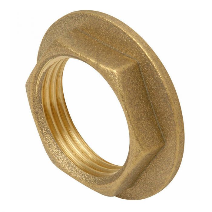 Backnut Brass 15mm - 10 Pack