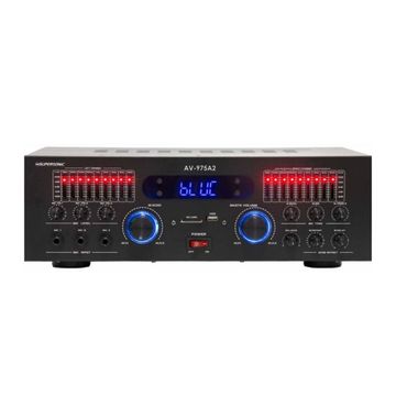 Supersonic Professional Karaoke Bluetooth USB Power Amplifier AV-975A2