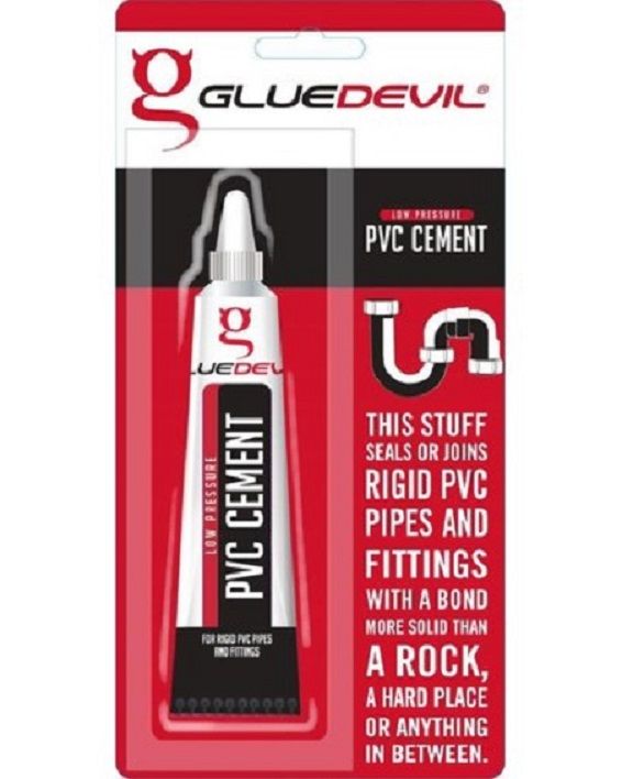 Glue Devil - 50ml PVC Weld Blister - 3 Pack
