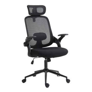 Comfort Elite Desk Chair Ah612 With Headrest - Black