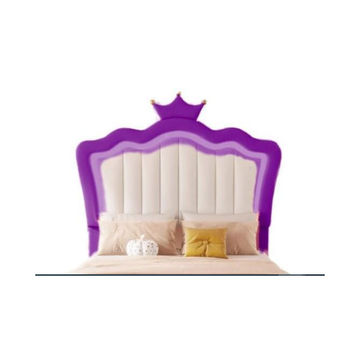 Purple Crown headboard Three Quarter
