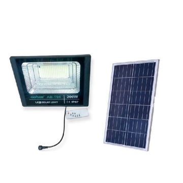 LED Solar Powered Floodlight With Remote Control 200W