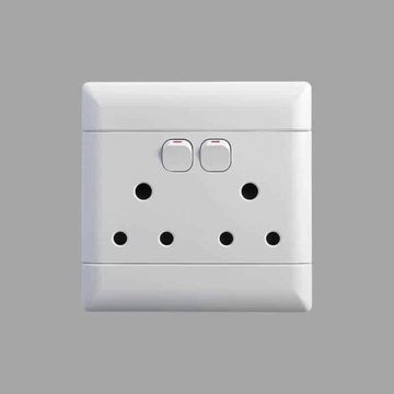 Econo Range 4X4 Double Swi Socket