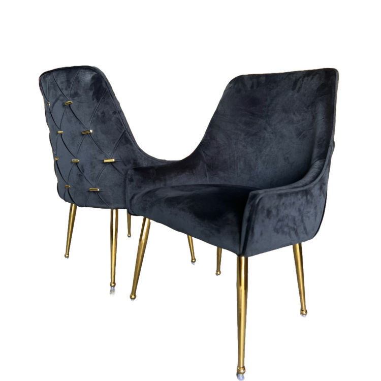 Donna Velvet Dining Chair set of 2