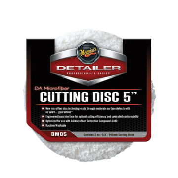 Meguiar's DA Microfibre Cutting Pad "5" 2 Pack