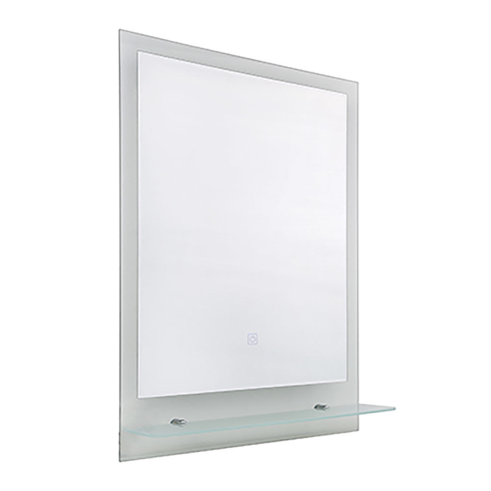 Eurolux - Bathroom - Square Mirror - Wall Light - White