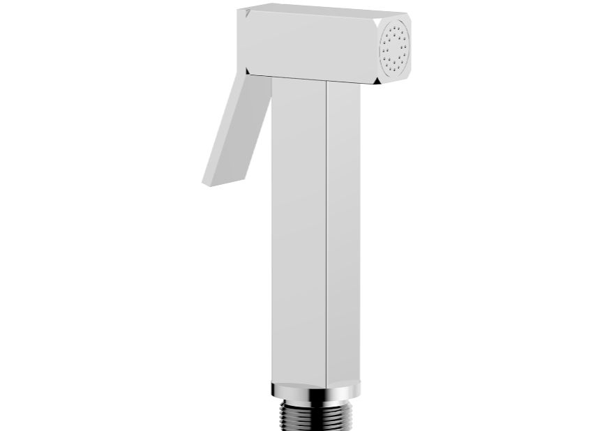 Devario Premio Shattaf Sprayer Square Brass -Chrome
