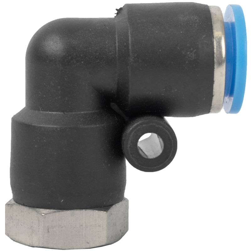 AirCraft - Pu Hose Fitting Elbow 8mm-1/8 F - 3 Pack