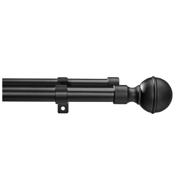 16-19 mm Exp Dbl StlRod Ball Fin Black 1.2m – 2.1m