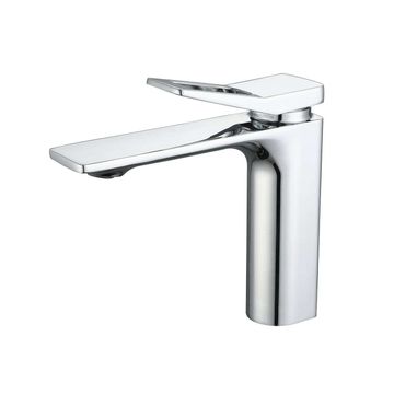 MODERN CONTEMPORARY DESIGN MIXER FAUCET SILVER