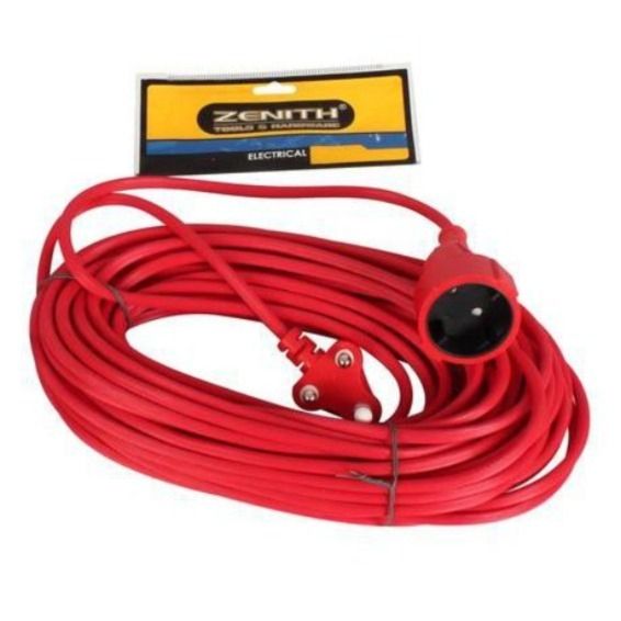 Zenith Heavy Duty Extension Cord For Lawnmower 20m LEROY