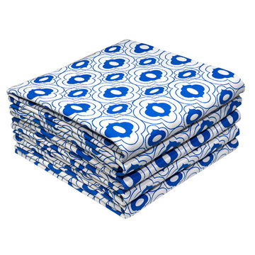Bunty's Kitchen Towel - Design 2598 - 052x072cms - (05 Pc Pack) - Patterns - Victoria Blue