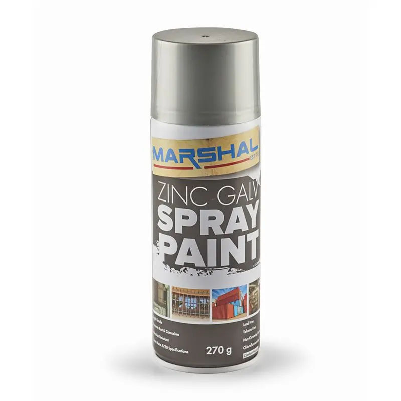 Marshal Spray Paint, Zinc Cold Galvanizing, 270g