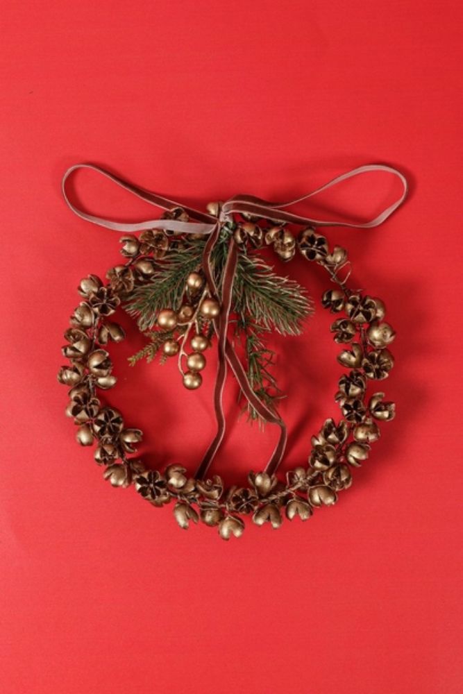 Seed Wreath – 24cm Natural Festive Decorative Wreath
