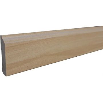Skirting Beech MDF Wrapped 80mm x 14mm x 2400mm