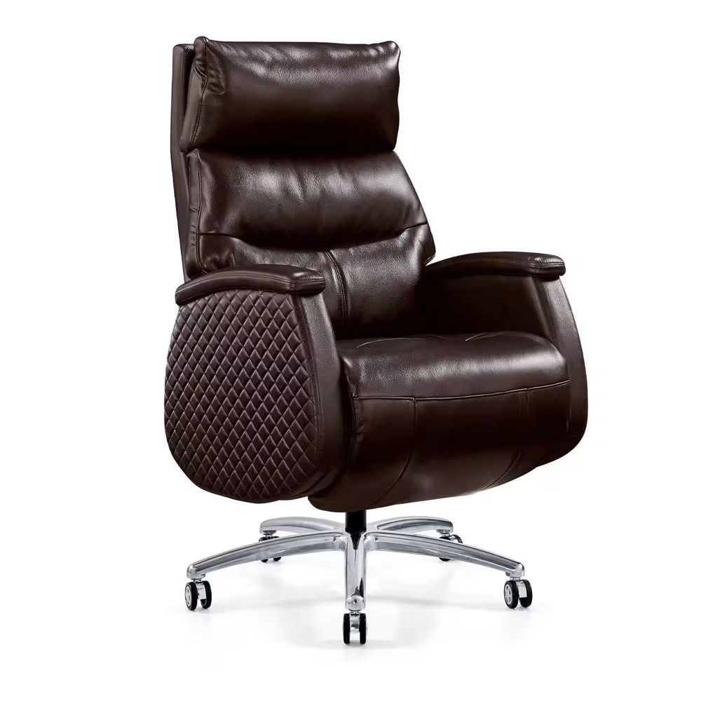 LBM FURN- Lloyd Genuine Leather Executive Office Chair