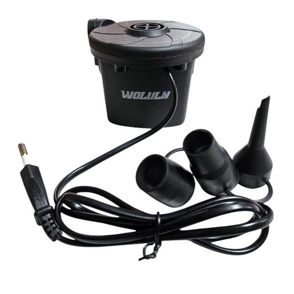 Two Way Electric Air Pump For Air Mattress, Balloons And Bicycle- Wolulu AS-50962