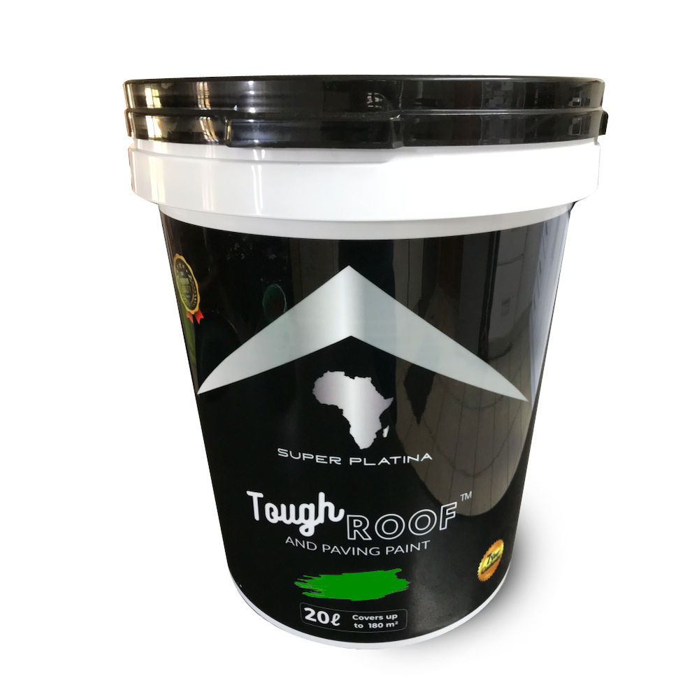 Super Platina - 20L Super Platina Tough Roof and Paving Paint - Chrome Green