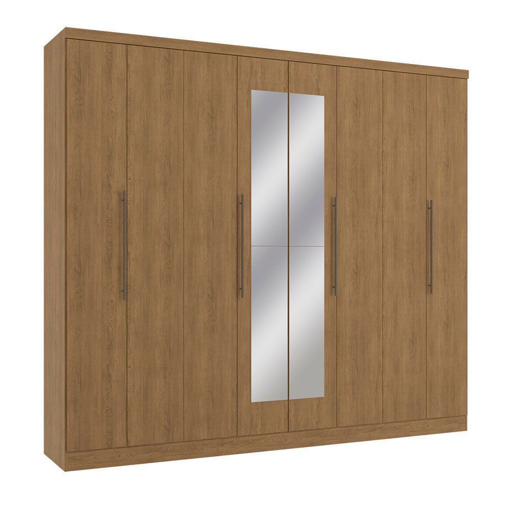 Lorenzo Wardrobe 8 Door Brown LEROY MERLIN South Africa