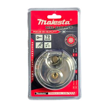 Majesta Discus Security Padlock 70mm