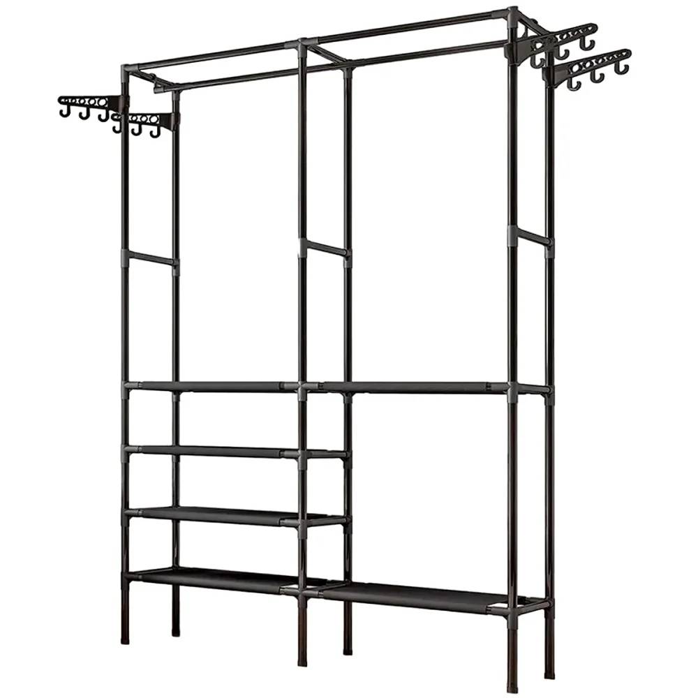 Nu Dekor - Multi-Purpose Wardrobe Storage & Hanging Stand - Double