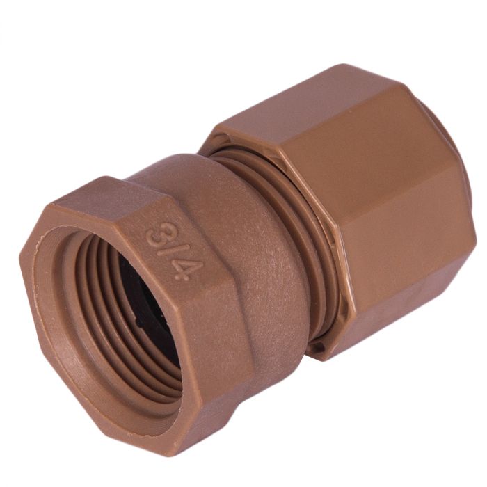 Bulk Pack x 10 Unitwist Coupler Str C x FI Red 15mmx3/4Inch